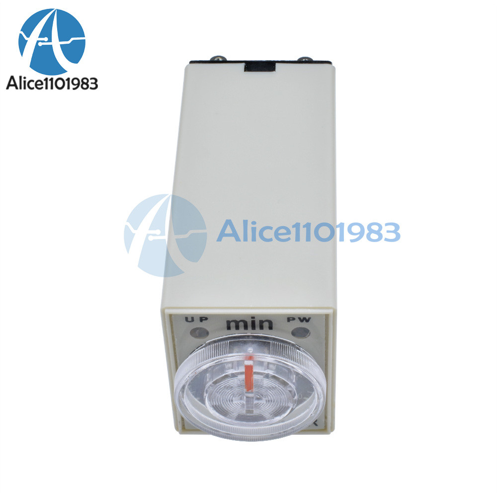 DC 12V H3Y-2 0-30 Minutes Power on Timer Time Delay Relay 8 Pin TH283