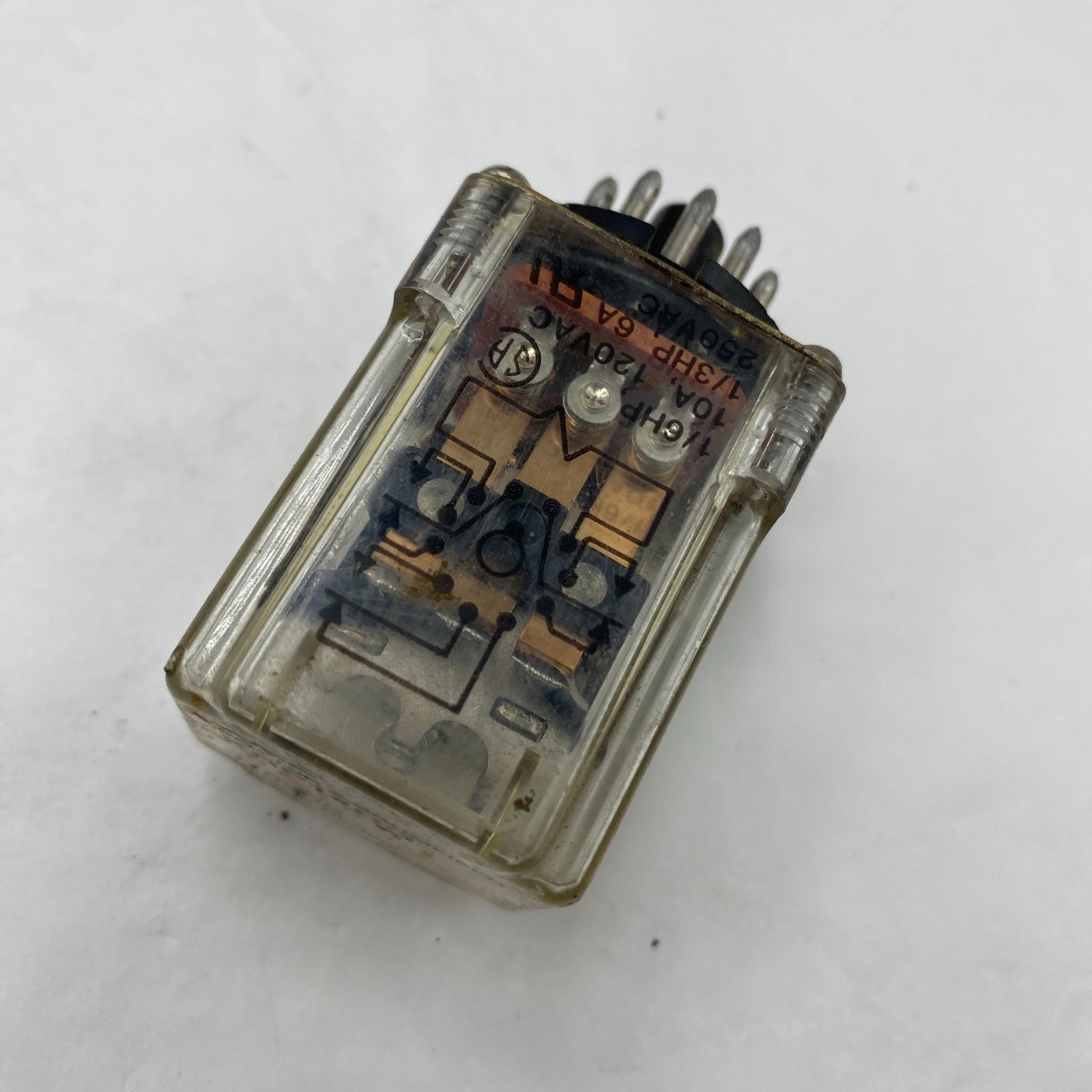 POTTER & BRUMFIELD KRP-14DG General Purpose Relay 110V 10A