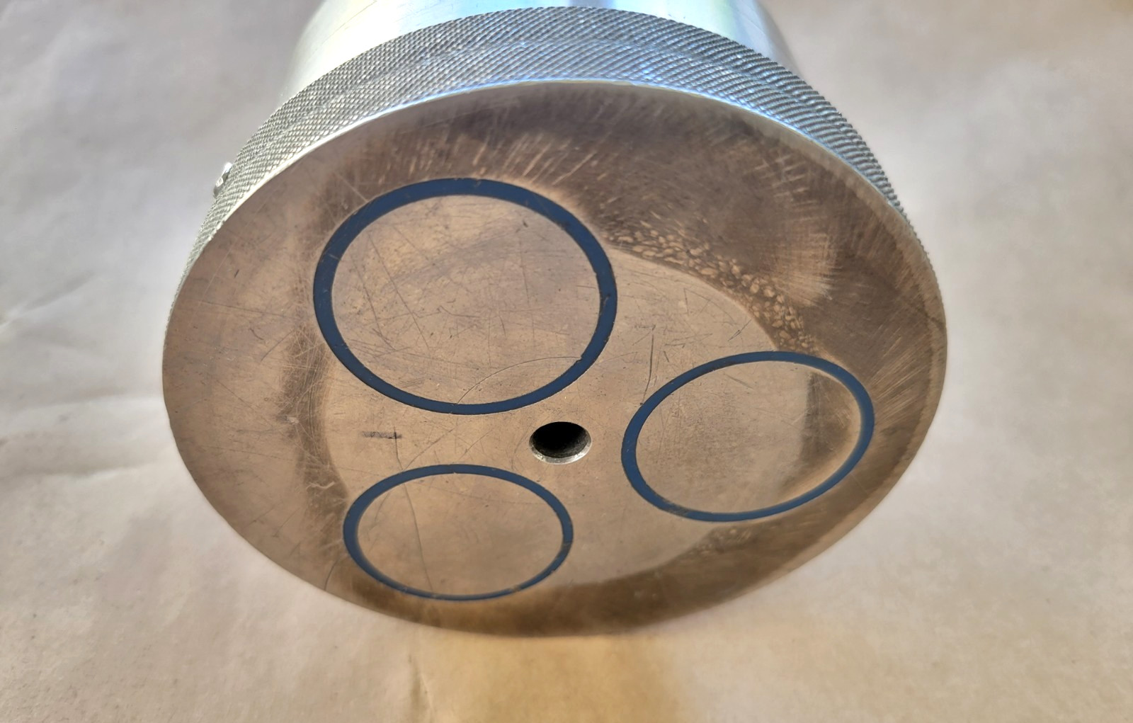 4″ X 2-1/4″ ROUND MAGNETIC CHUCK WITH 5C SHANK