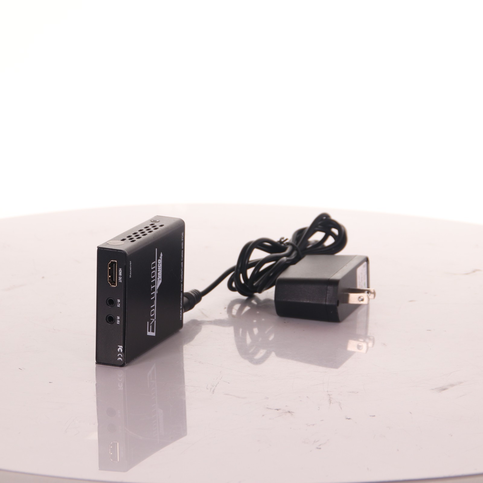 Vanco Evolution EVEX2006 HDMI Extender Receiver Over Cat5e/Cat6 POE w/ AC Adapte