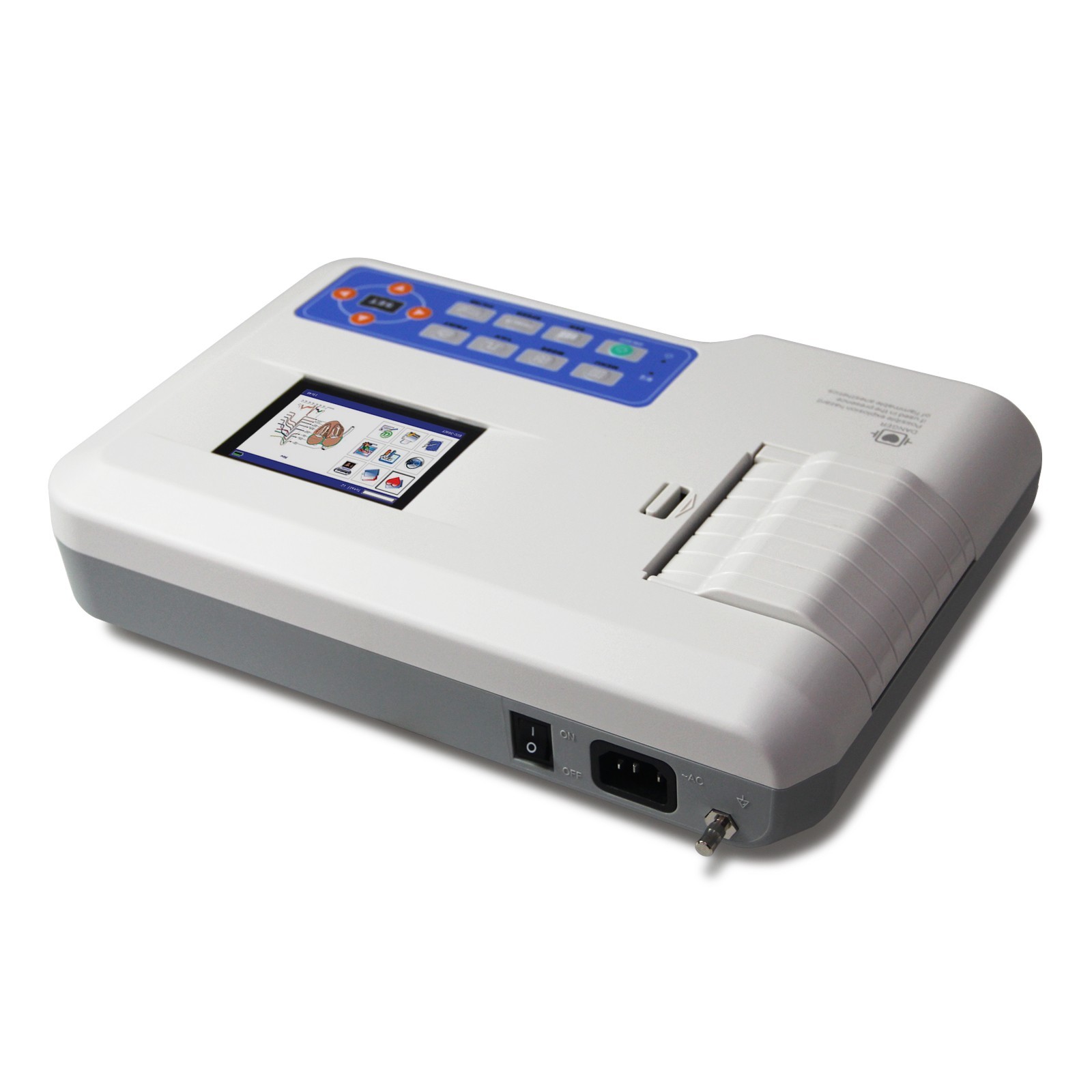Portable 3 Channel 12 lead VET ECG Machine Veterinary EKG electrocardiograph USA