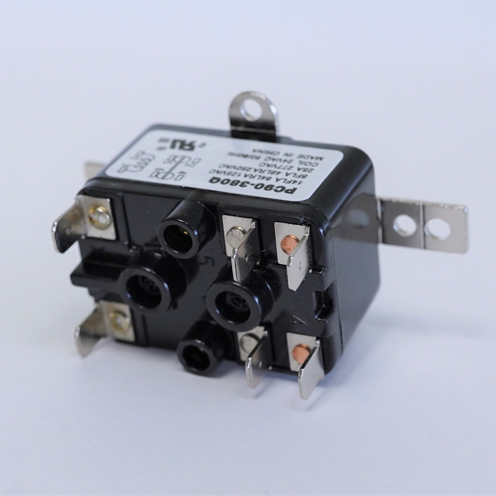 90-380 Enclosed General Purpose Fan Relay 24V Normally Opened / Closed type 184