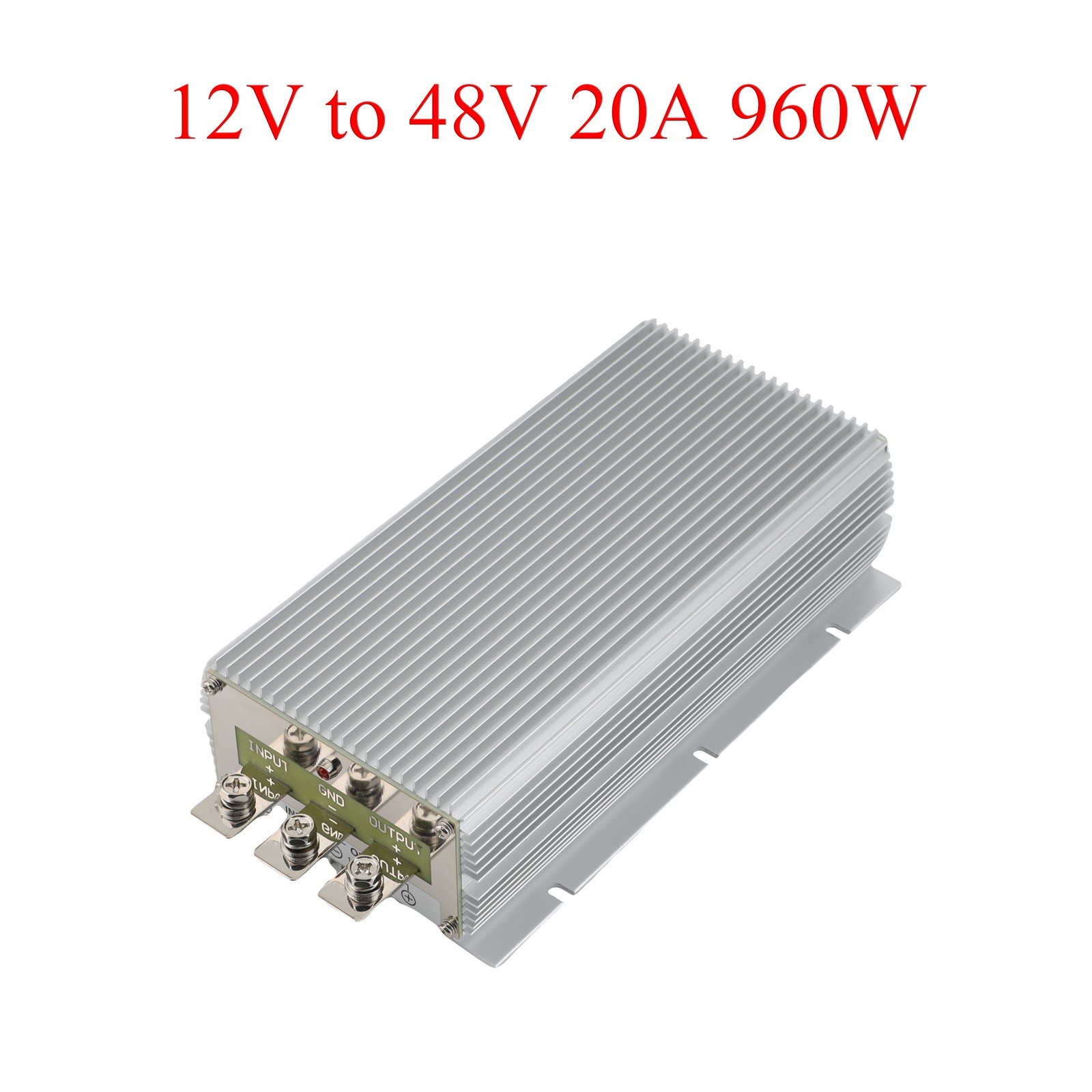 DC 12V to 48V Step Up Converter 20A 960W Auto Voltage Regulator Boost Module