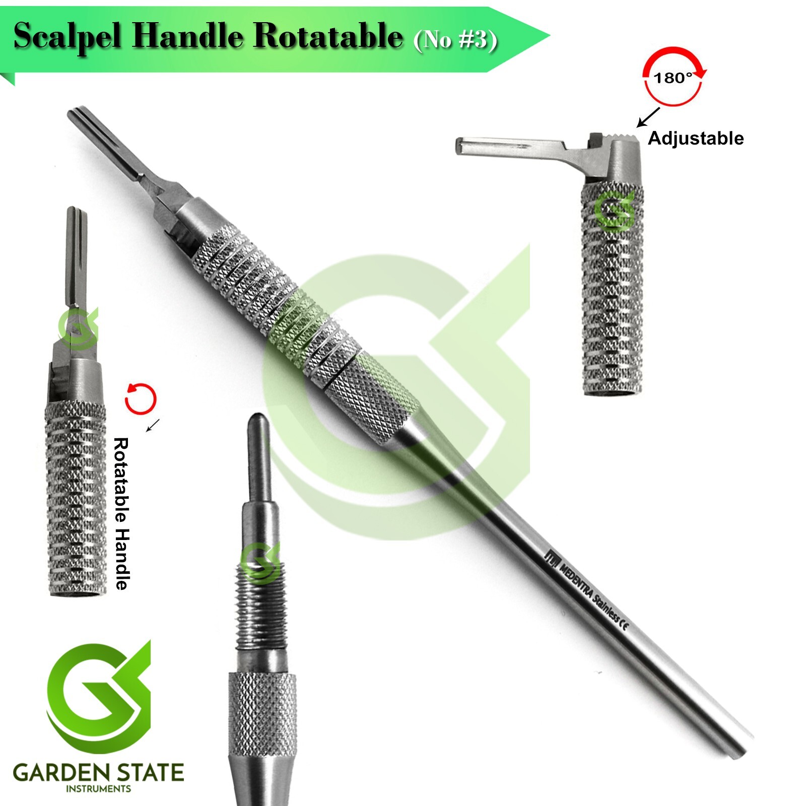 Dental Crown Lengthening Kit Periodontal File Knives Scaler Periosteal Surgery