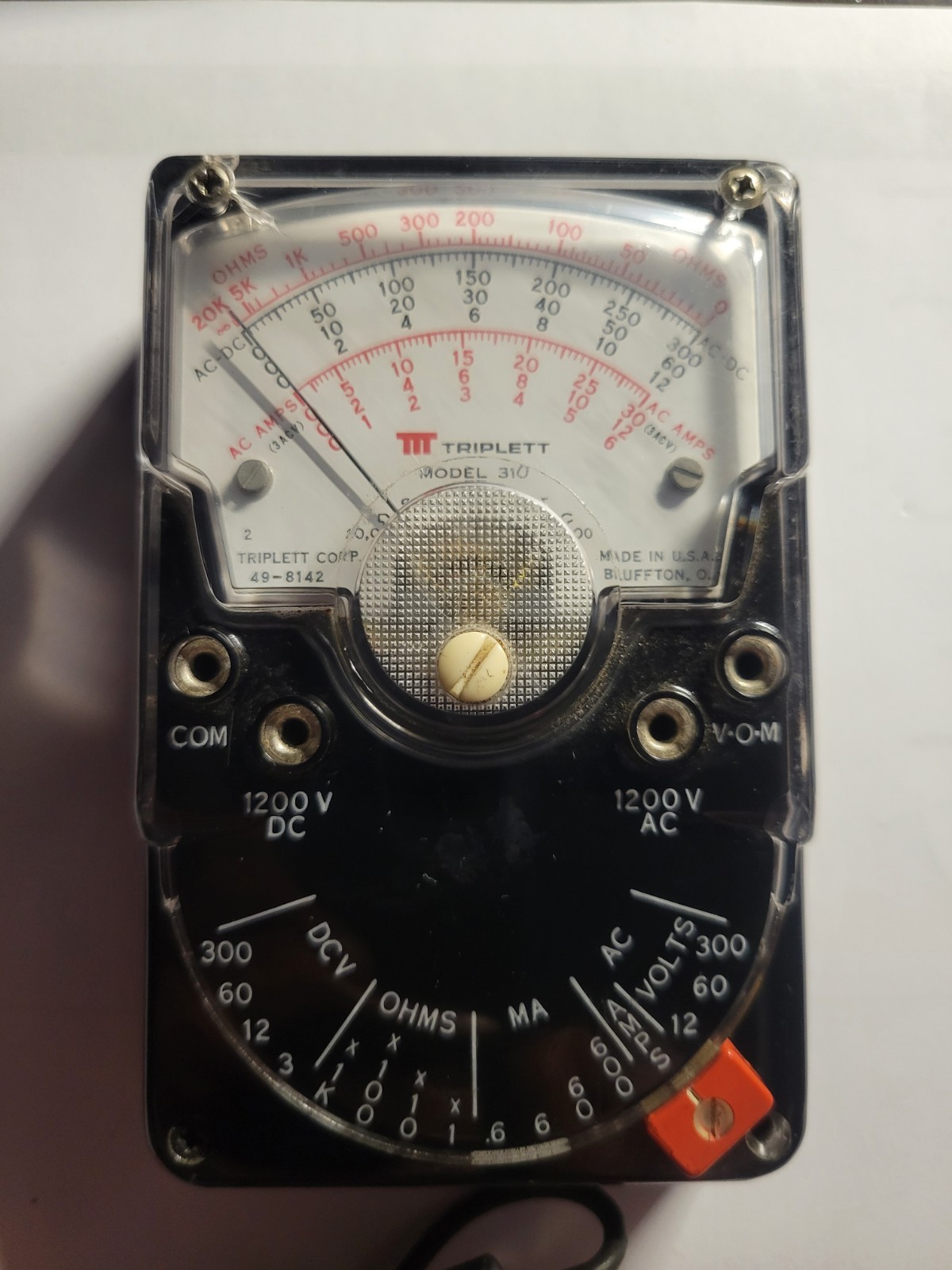 Triplett Model 310 Type 1 VOM USA With Case