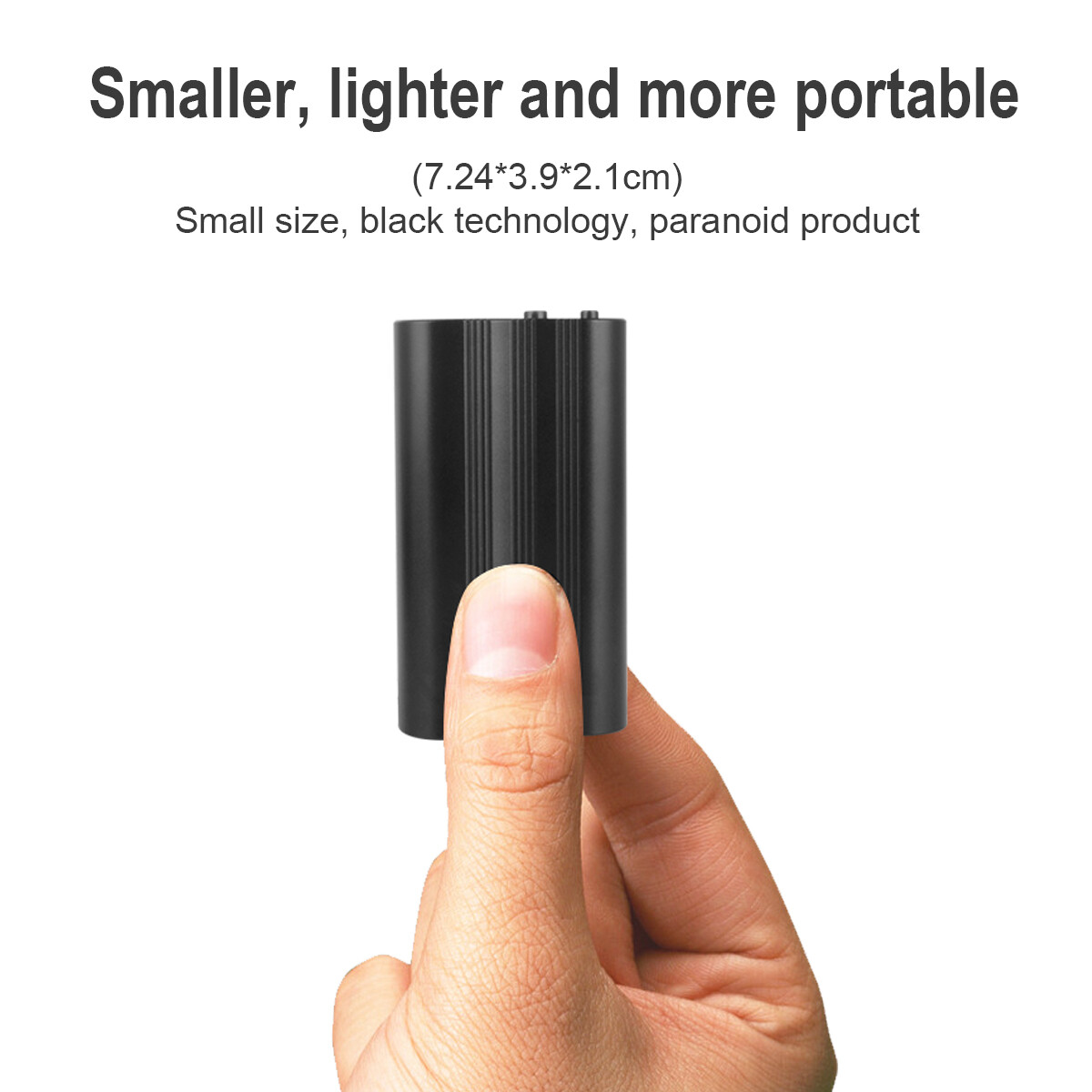 Mini Audio 500 Hr 16GB Spy Digital Voice Activated Recorder Magnetic MP3 Player.