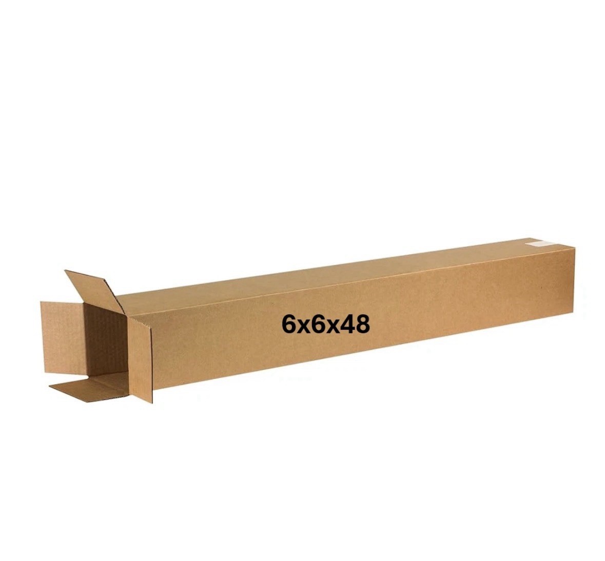 6 x 6 x 48 CARDBOARD BOX Waterproof Packaging SINGLE BOX Pick Up Available
