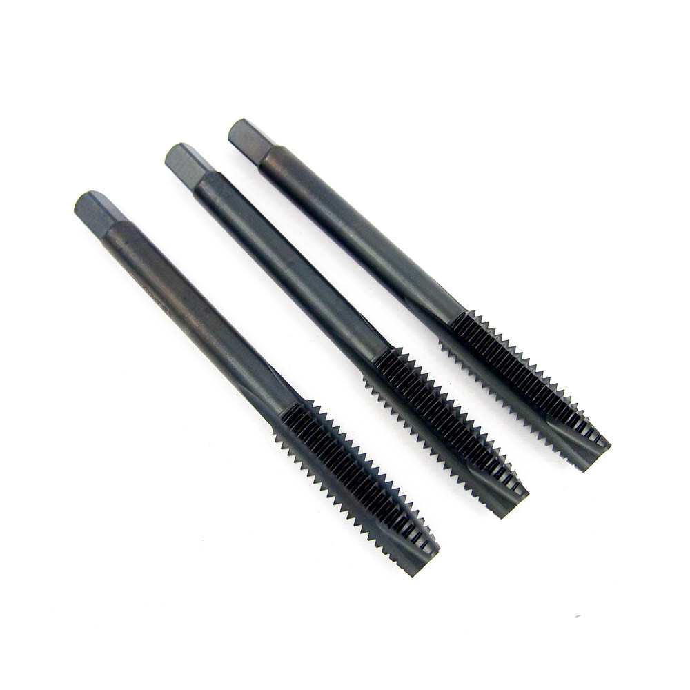 Widia Spiral Point Plug Taps 7/16-14 H3 3FL HSS Oxide UNC 18809 (3 Pcs)