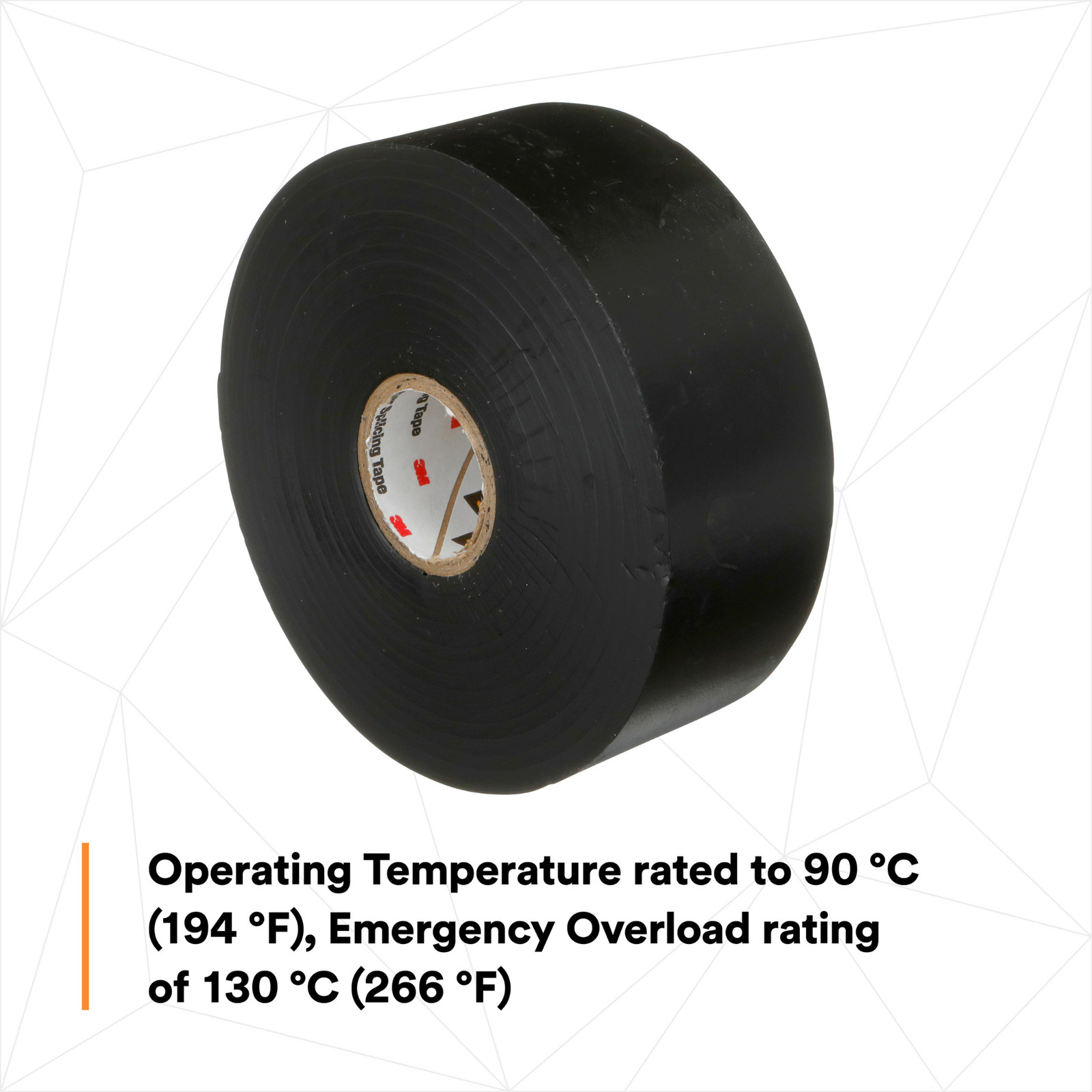 Scotch Linerless Rubber Splicing Tape (130C): 1 in. x 10 ft. (Black)