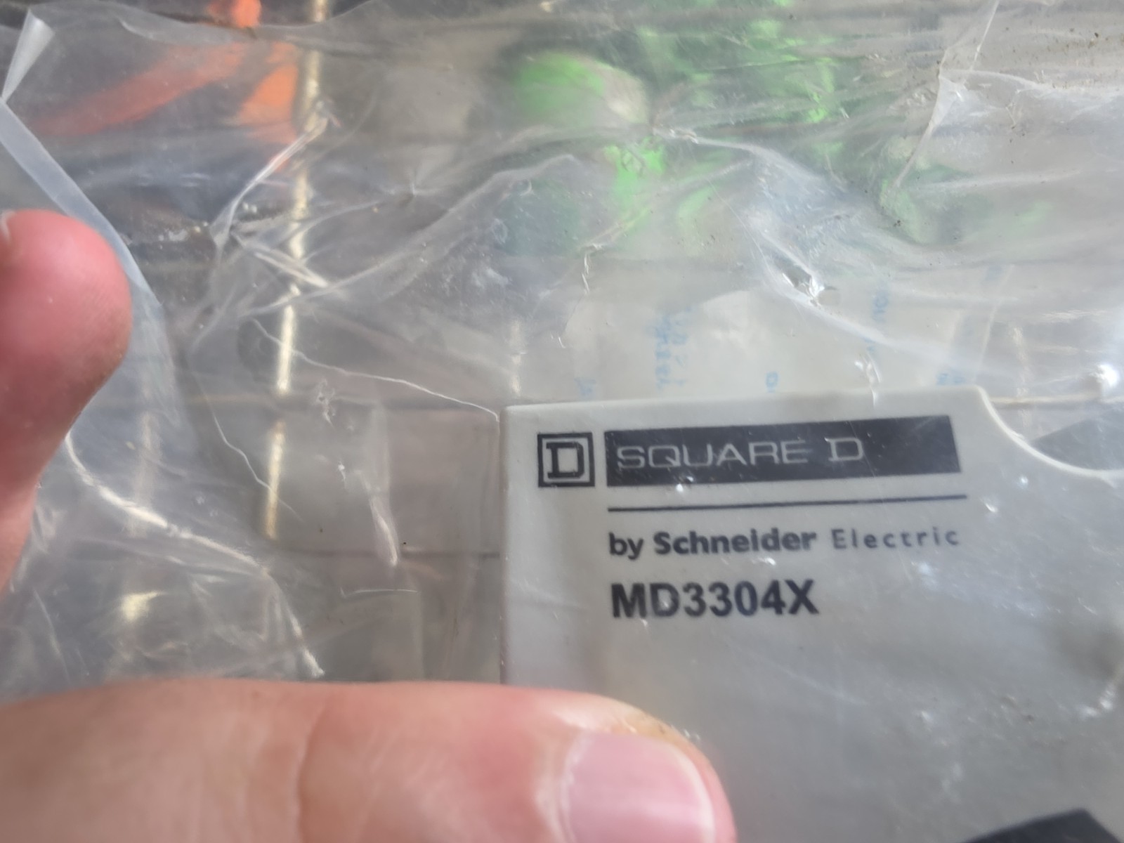 Square D MD3304X Enclosed Disconnector Switch 3 Pole 30A 600 Vac Gray/Red