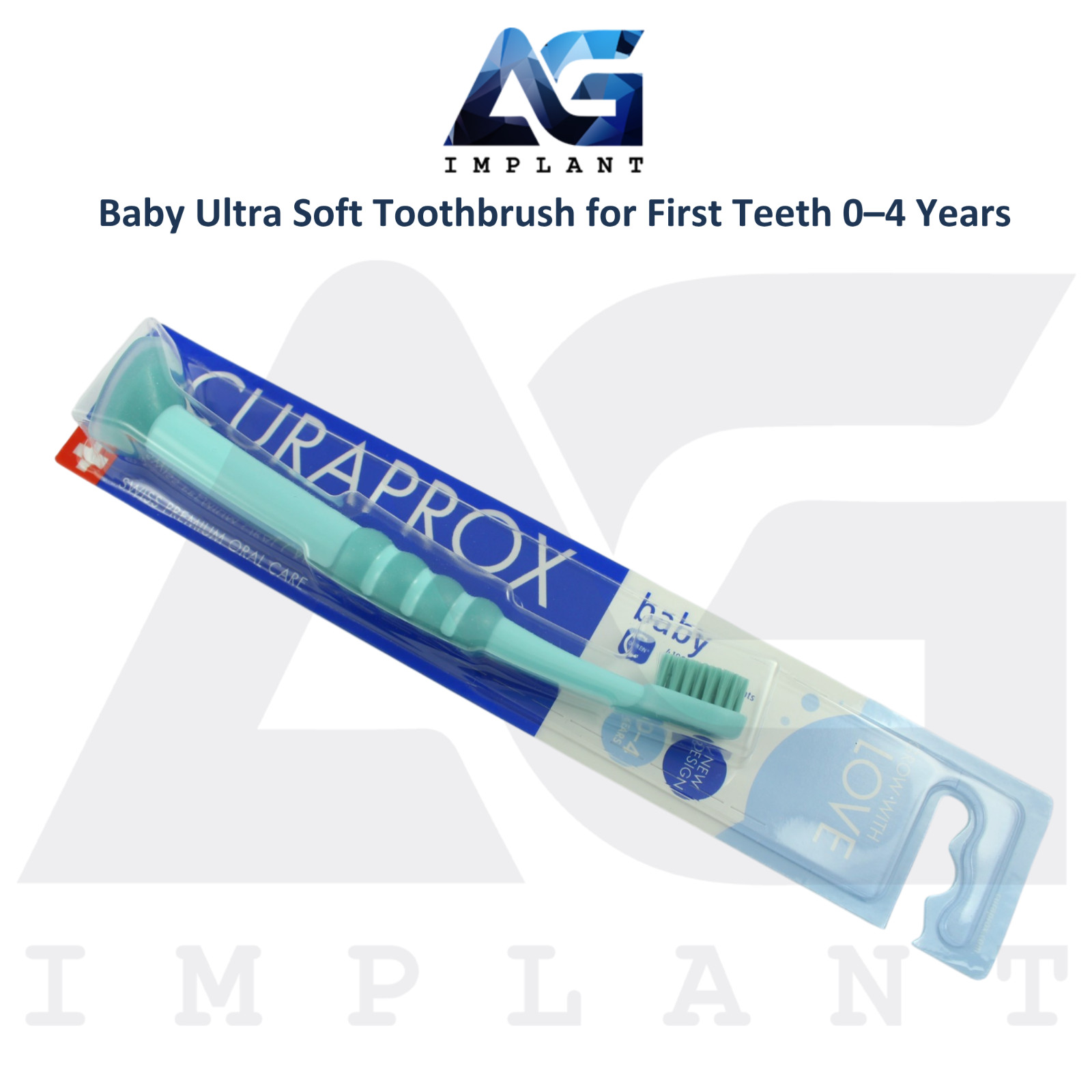 Ultra Soft Baby Toothbrush for First Teeth 0–4 Years Compact Dental Care
