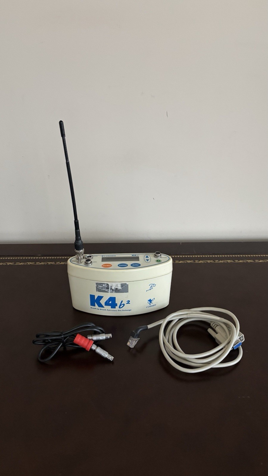 Cosmed K4 B2 Metabolic Analyzer. P/N C09052-02-99 W/RS232 Cable & Power Cable