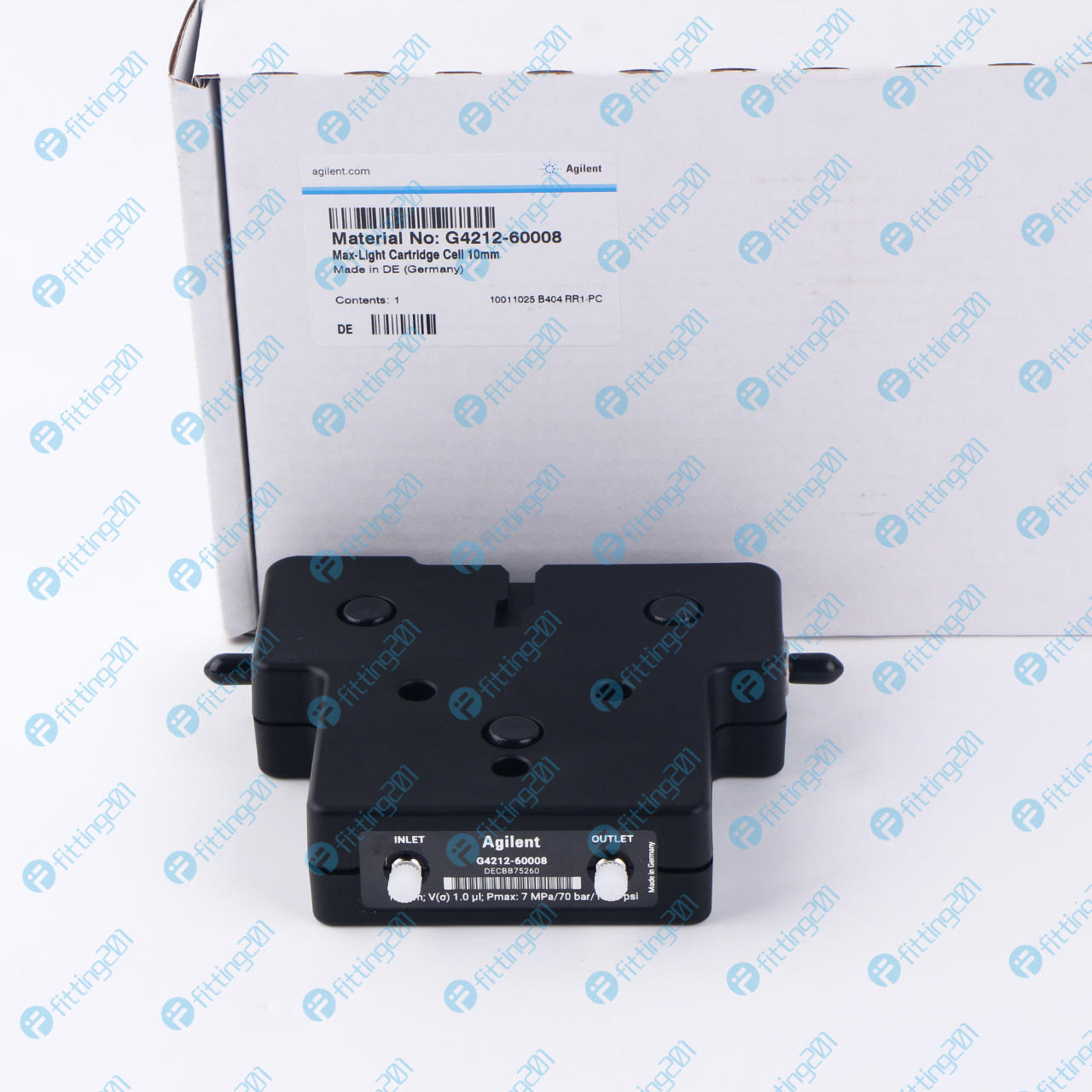 1PIECE NEW AGILENT LIQUID CHROMATOGRAPHY FLOW CELL G4212-60008