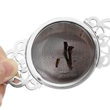 2 Pack Tea Strainer Bowl, Stainless Steel Sliver Tea Strainers for Loose Tea