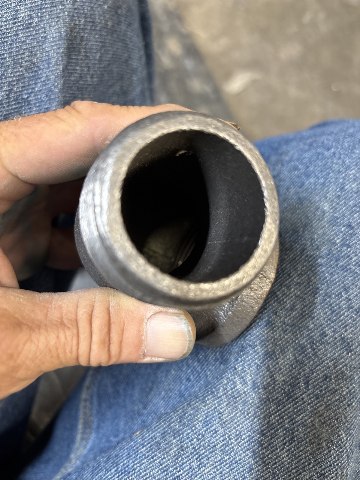 1-1/2″ BLACK MALLEABLE IRON STREET 90 ELBOW DEG 90° ELBOW fitting pipe npt