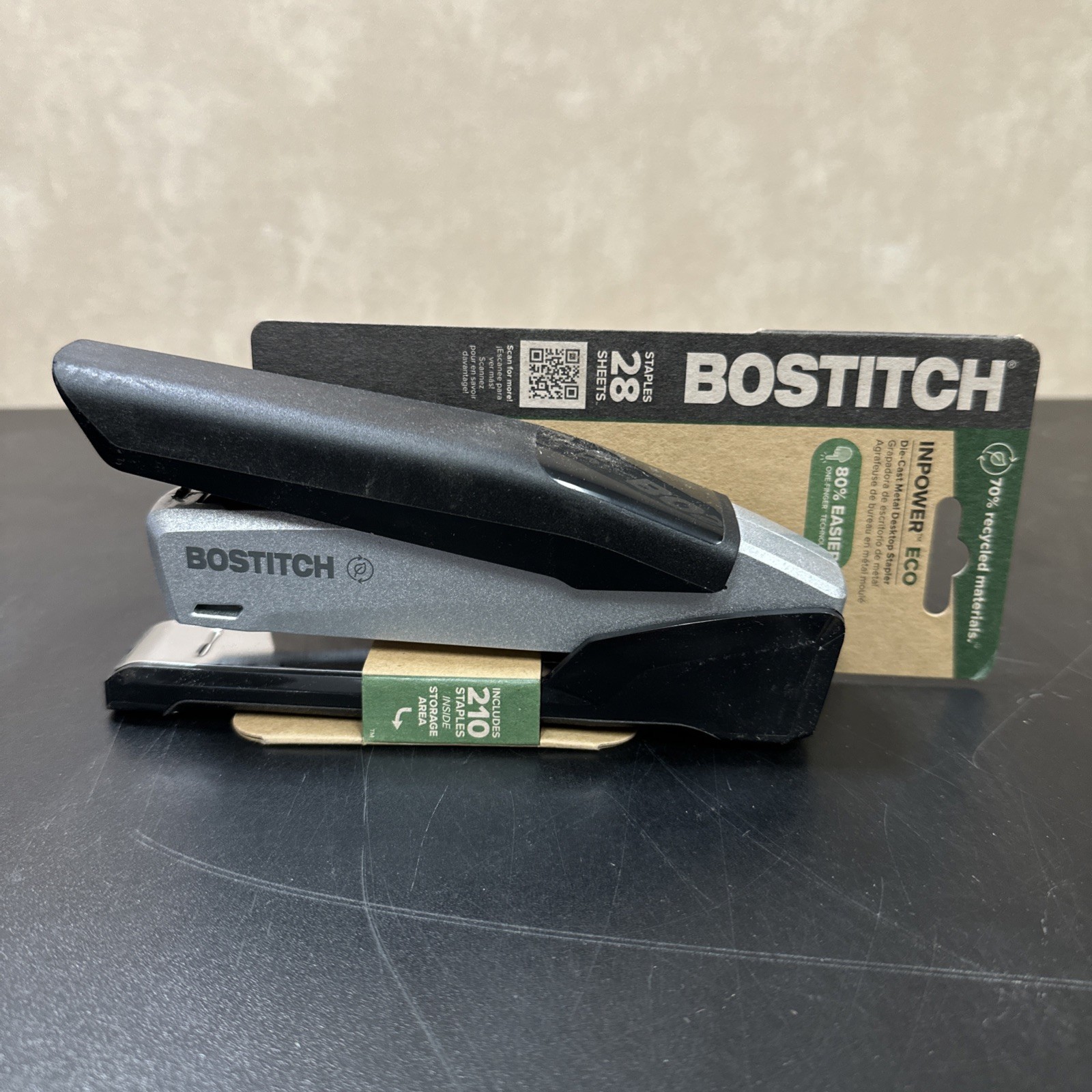 Paperpro-Bostitch inPOWER+ 28 Premium Desktop Stapler 28-Sheet Capacity