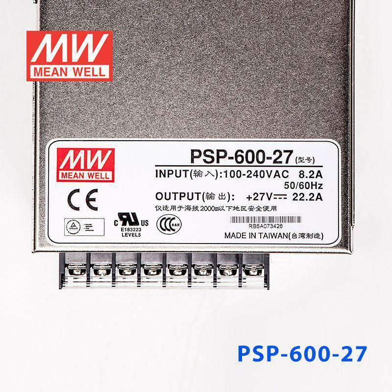Mean Well PSP-600-27 Power Supply 600W 27V