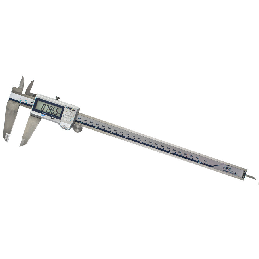 Mitutoyo 500-754-20 Caliper, Digital, 0-12″/0-300mm, Coolant Proof No SPC Output