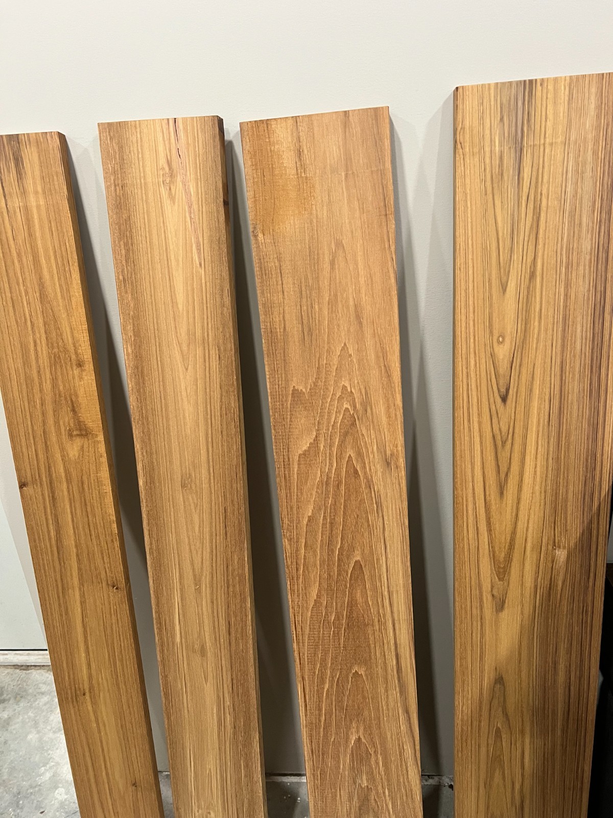 Marine Grade Teak Lumber – 5″ Wide x 1″ Thick – 3ft to 4ft Lengths – Beautiful