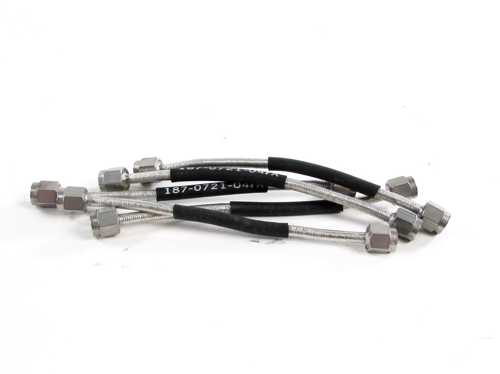 NEW Lot of (5) – SMA Male to Male Coax Cable Semi-Rigid Assembly 4.25in