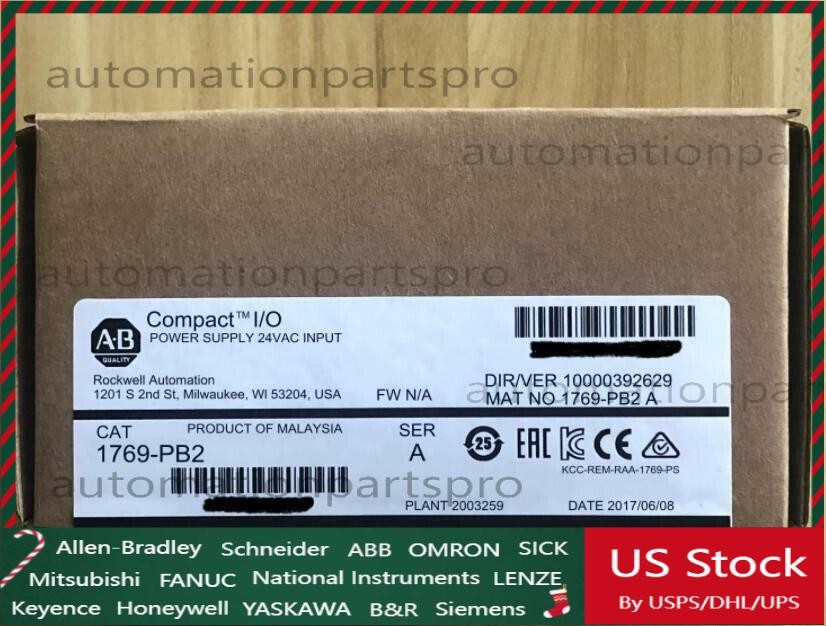 Allen-Bradley 1769-PB2 / A CompactLogix DC 2A/0.8A Power Supply 1769PB2
