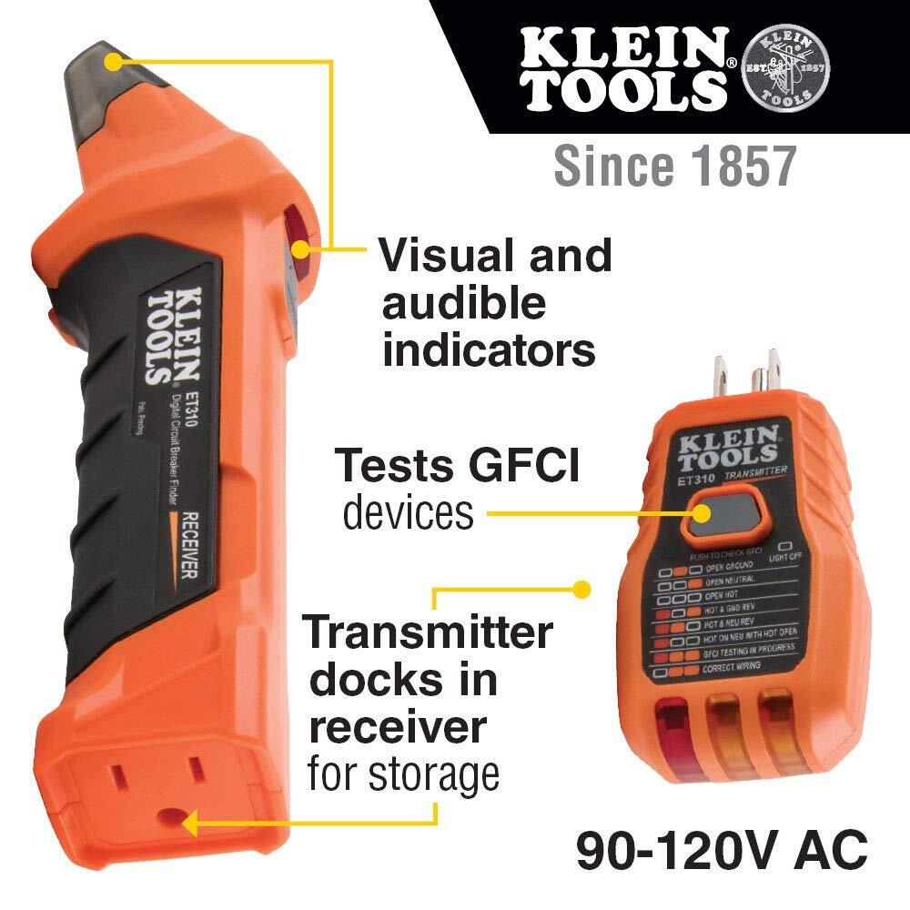 2pieces 80016 Circuit Breaker Finder Tool Kit w/ Accessories – Hand Powered NEW