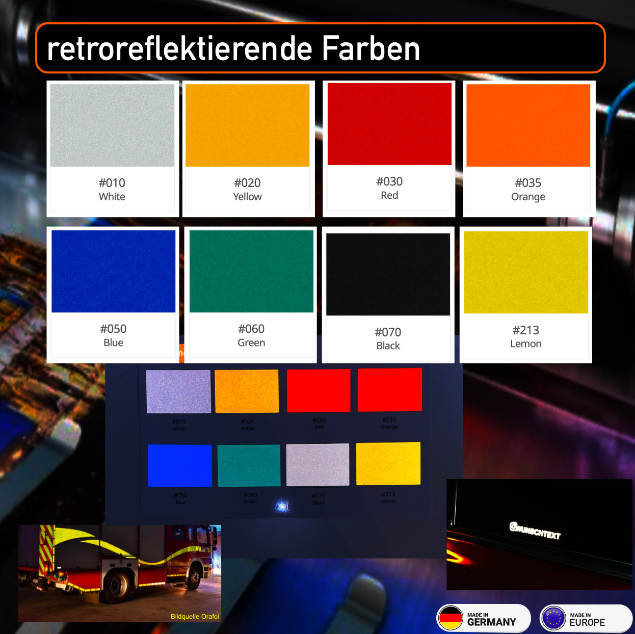 Helmbeschriftung «Wunschtext» Konturenschnitt – 1-zeilig, reflektierend