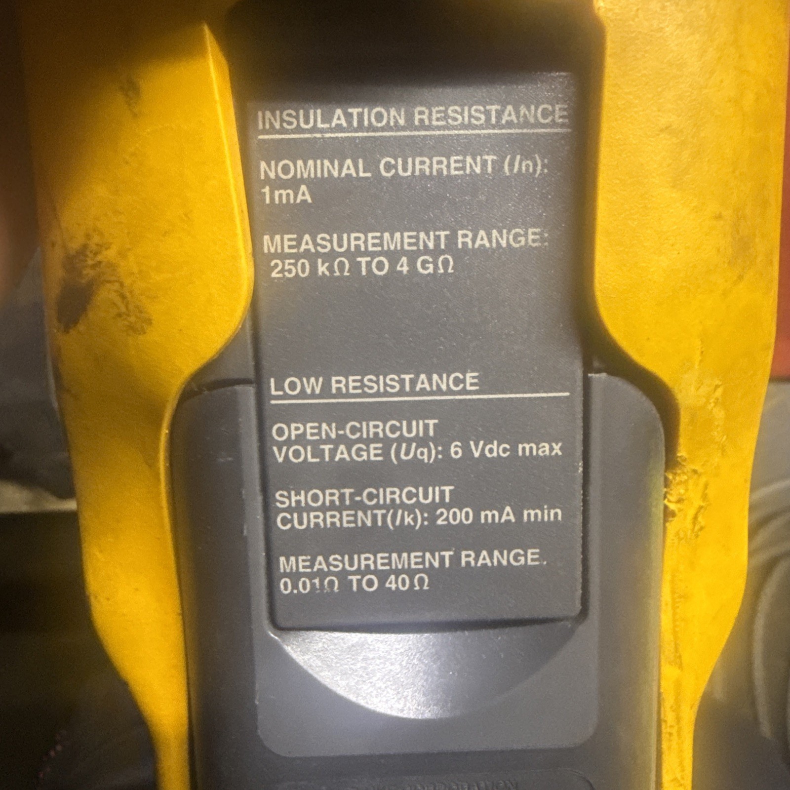 Fluke 1520 MegOhmMeter Insulation Tester
