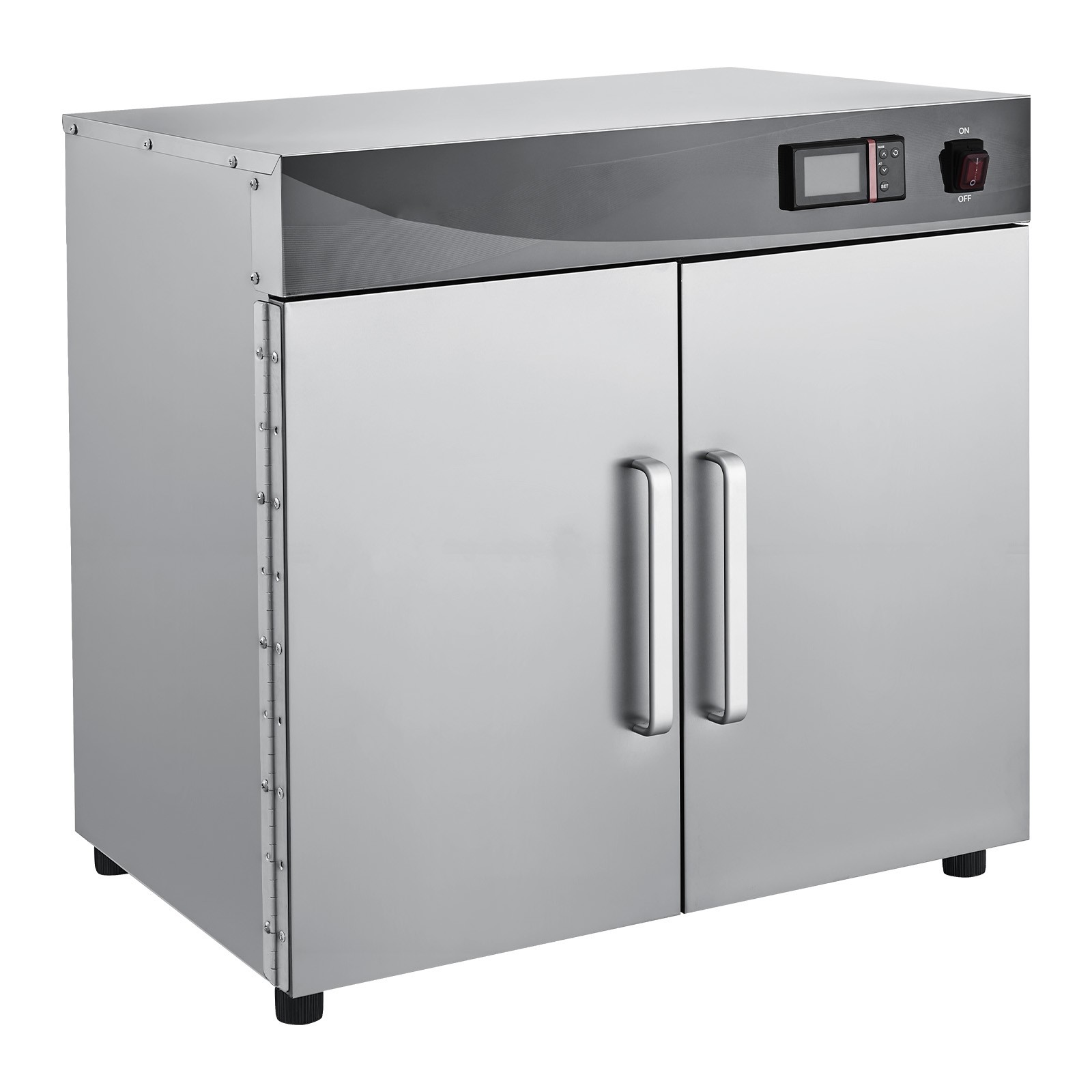Uimoso 4 Tiers Hot Box Food Warmer Electric Food Warmer Cabinet and Dual Doors