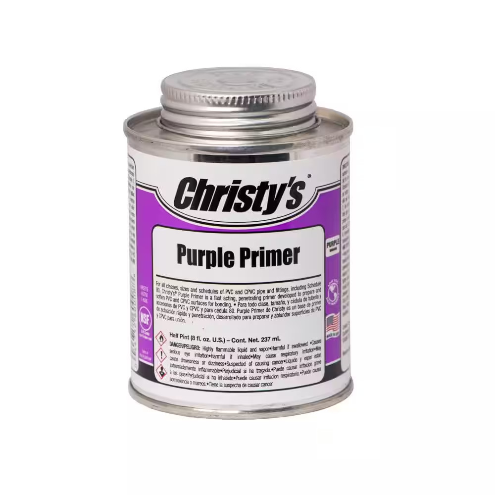8 Oz. PVC Red Hot Blue Glue and Purple Primer Handy Pack