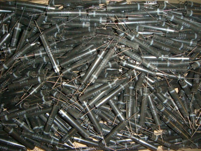 LOT (10) H1804 High Voltage 30KV Rectifier Diodes made by VARO — New and Unused