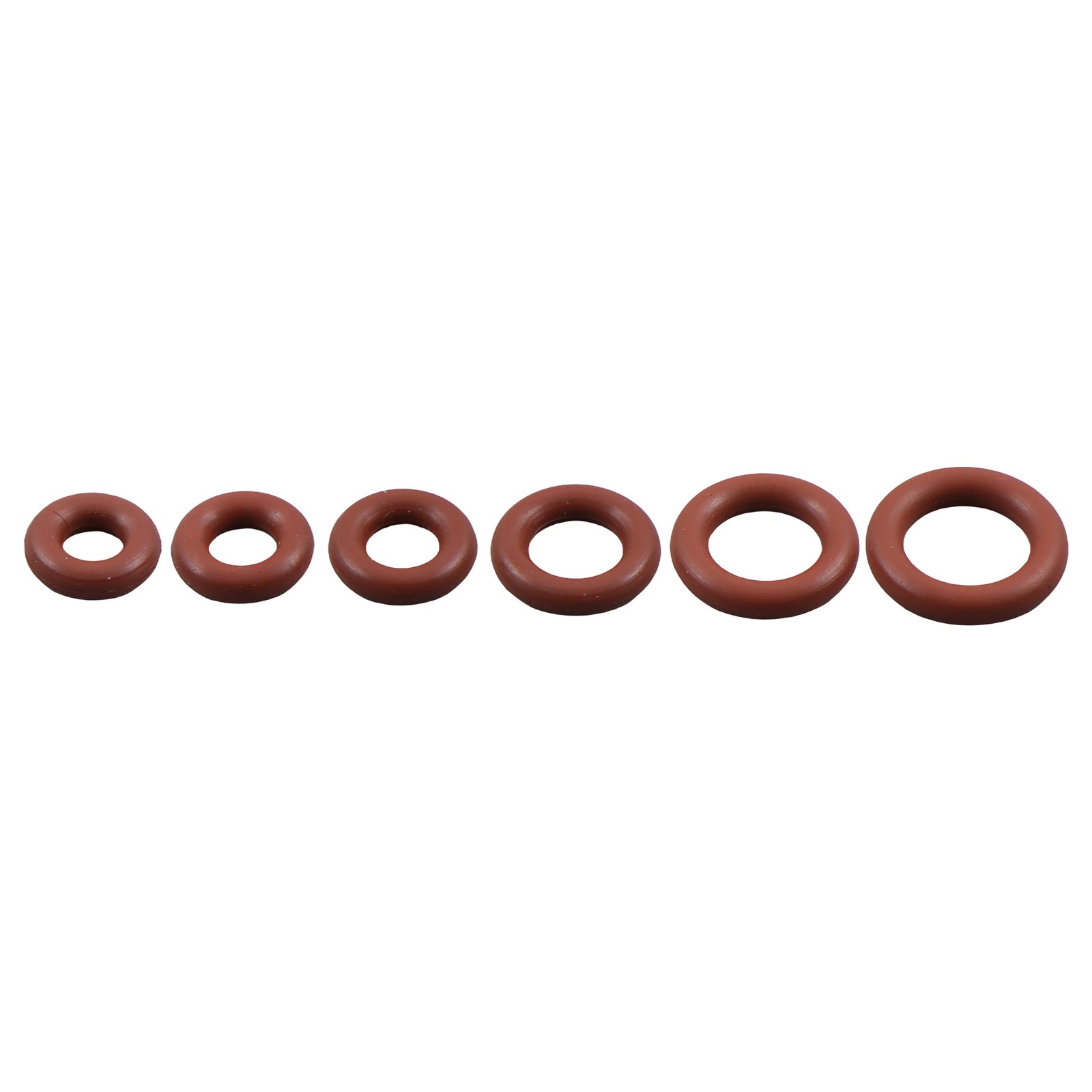 180 Pcs O-Ring Brown Metric FKM O-Ring Kit Fit High Heat Applications with Box
