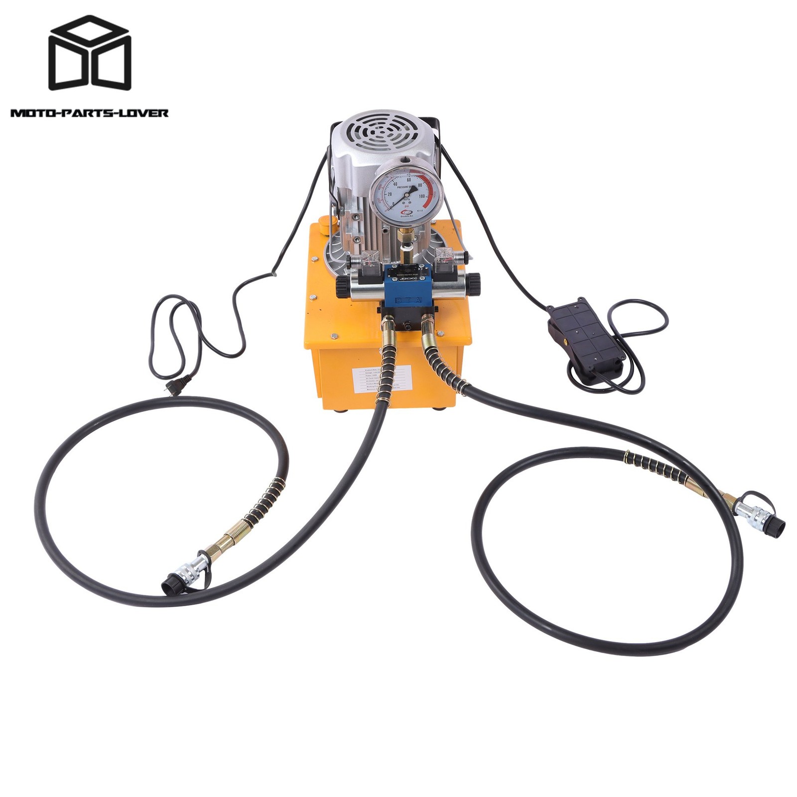 750W Electric Hydraulic Pump 10000PSI Double Acting 110V