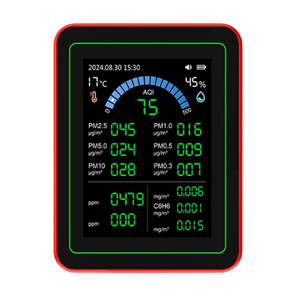 Easily Accessible Indoor Air Quality Monitoring Device for Everyday Use