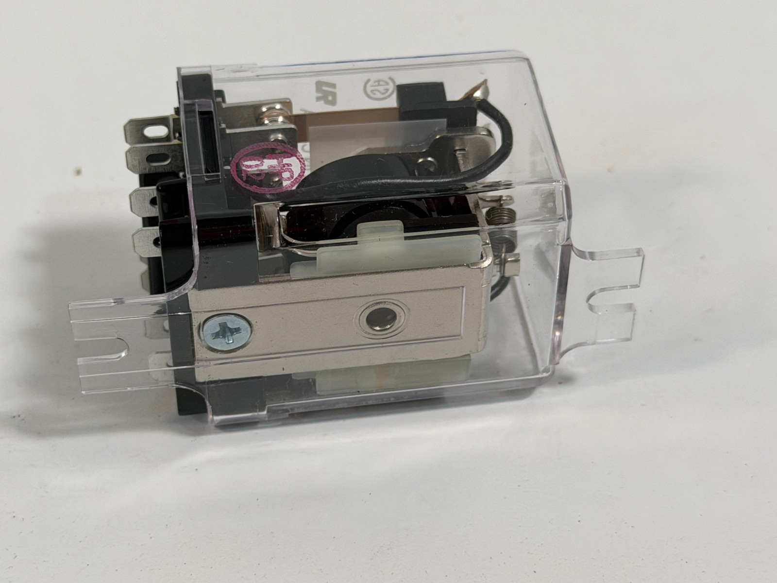 Potter Brumfield KUP-11D55-12 Ice Cube Relay 12 VDC 10 Amp DPDT Mounting Bracket