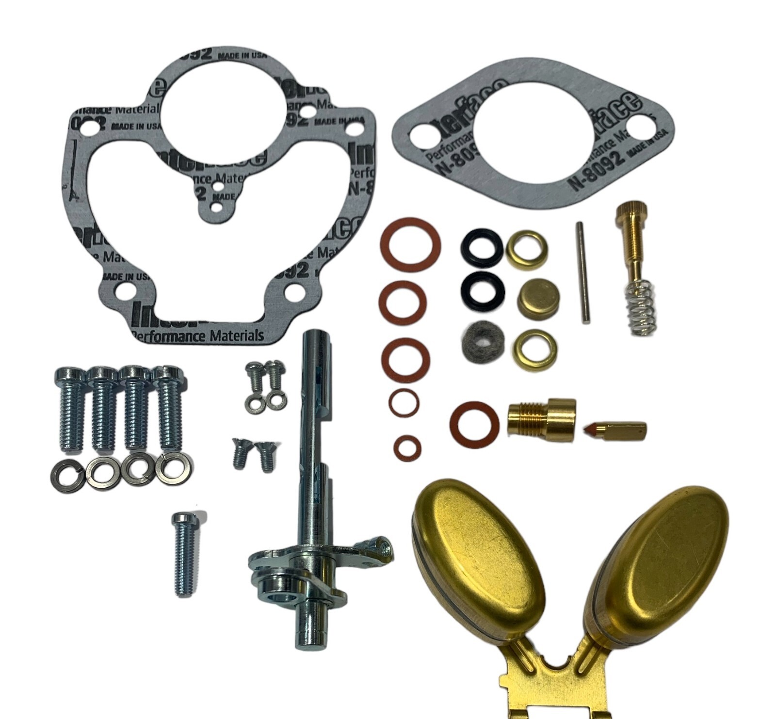 Massey Harris 44-6 444 44 Special Zenith Tractor Carburetor Kit W/Shaft & Float