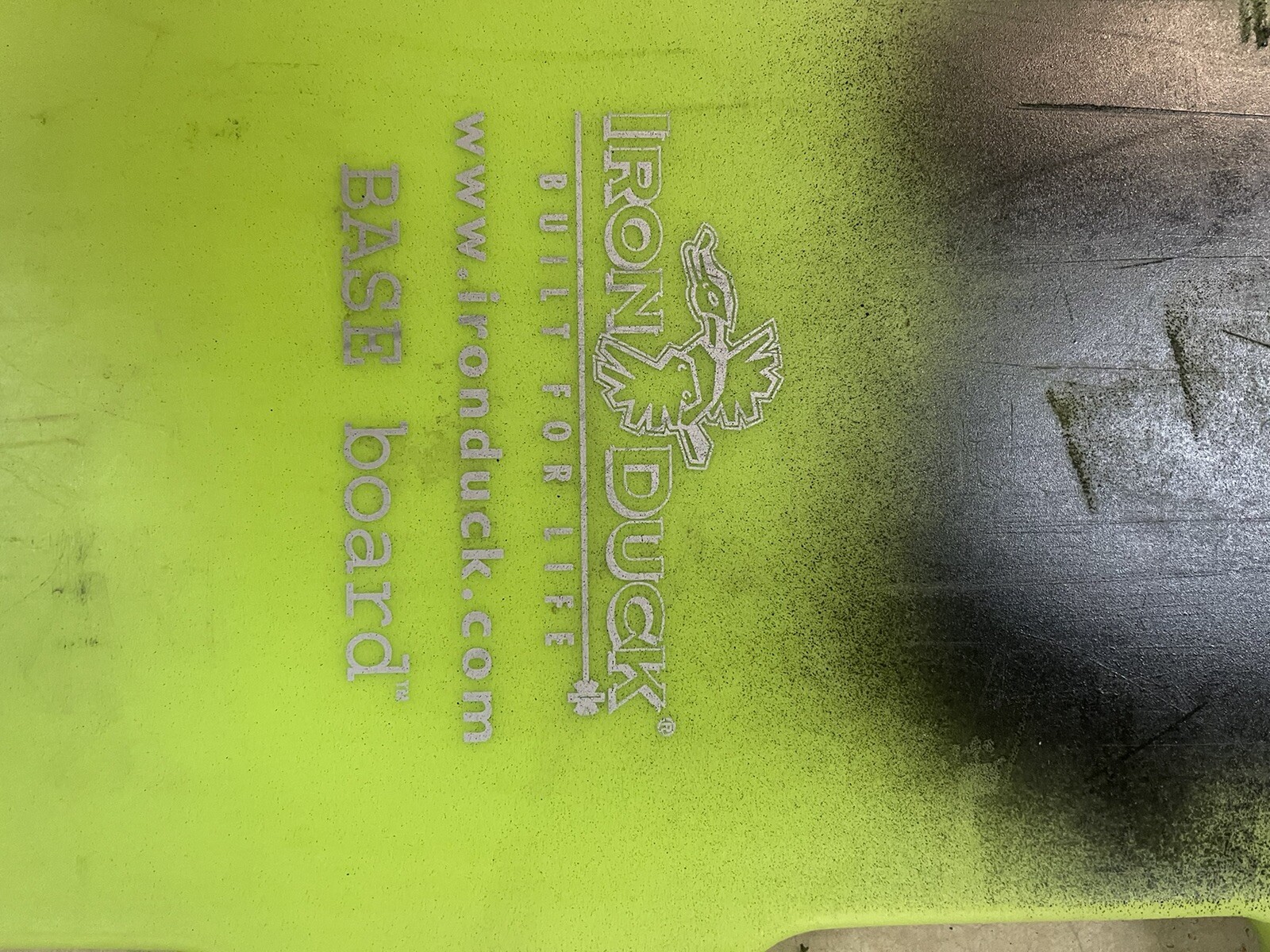 Used Iron Duck Spine (green) Board Rescue Backboard Stretcher EMT.72×16 Inches