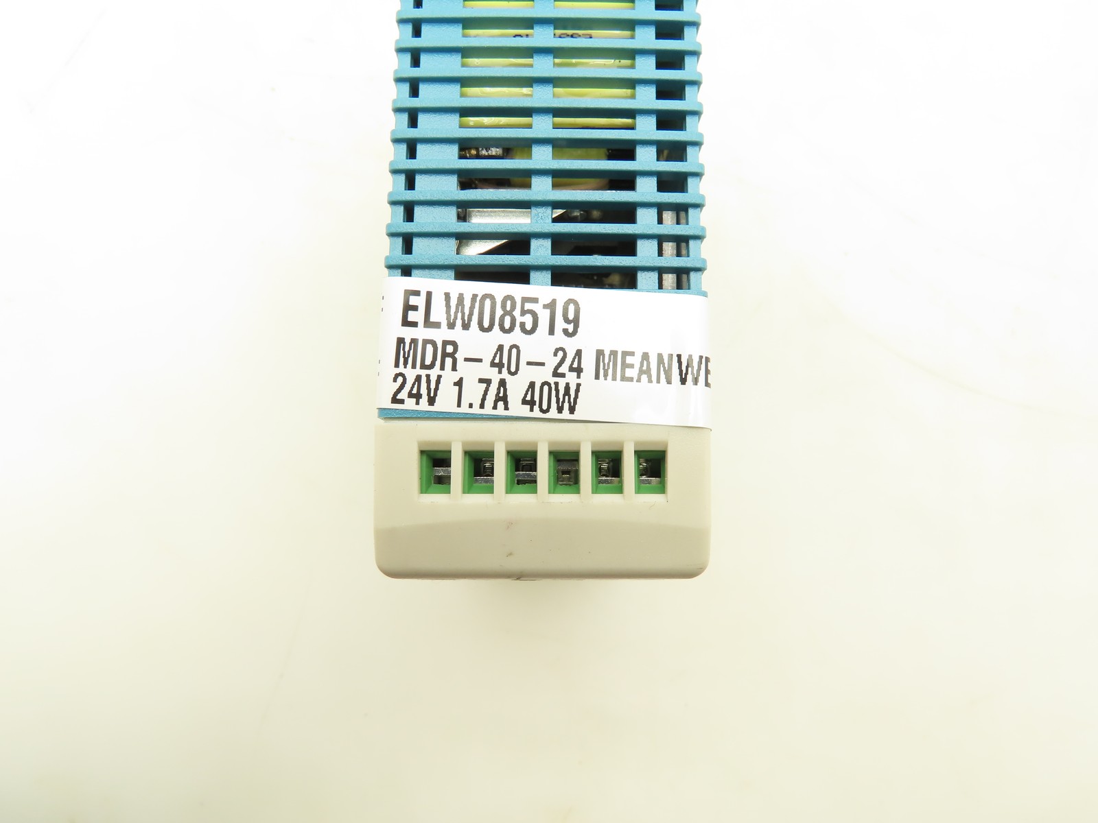 Mean Well MDR-40-24 DIN Rail Power Supply 100-240VAC to 24VDC 40W Lot of 3