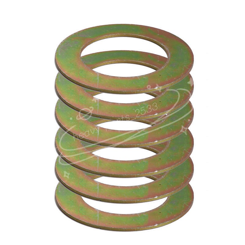 6pc 50mm x80mm x2mm Bucket Pin Shim Iron Excavator Skid Steer For Cat Bobcat