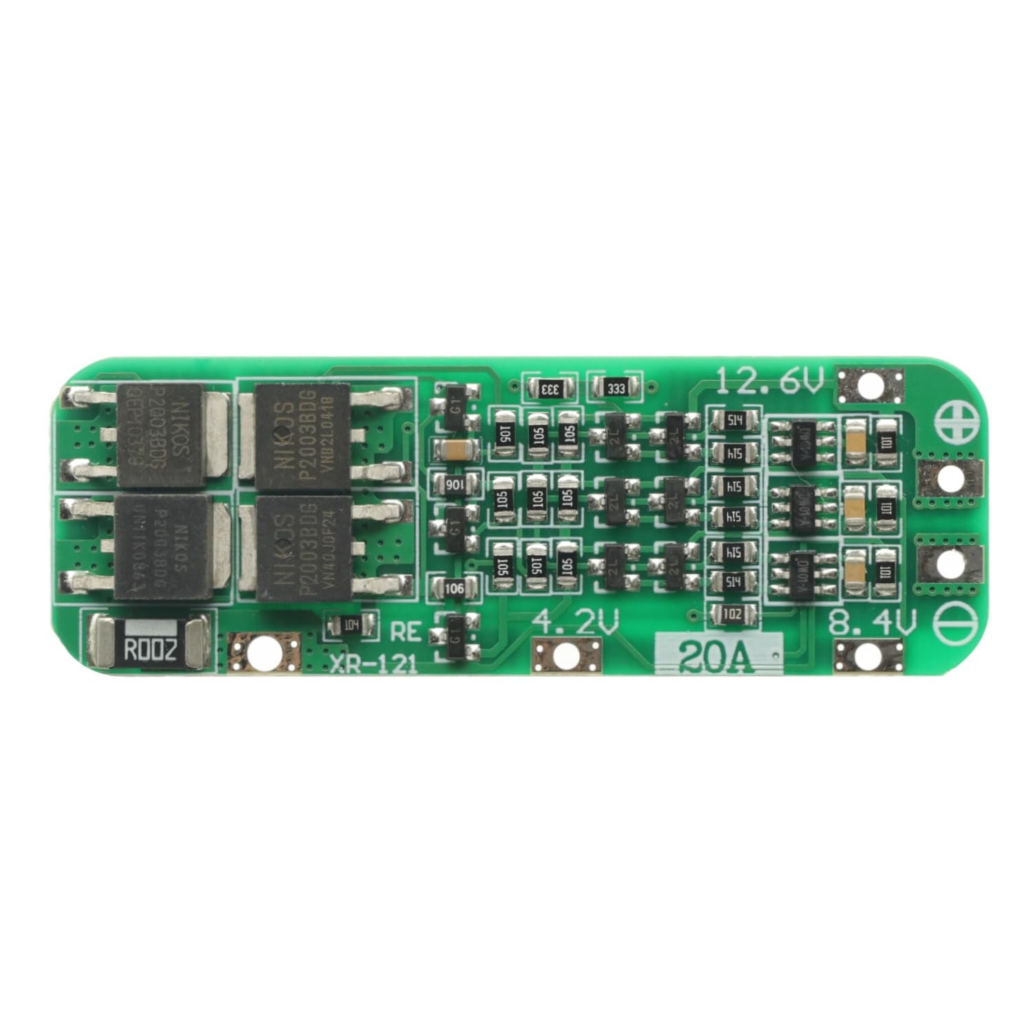 5PCS 3S 20A BMS Protection Board Li-ion Lithium Battery Charger PCB 18650