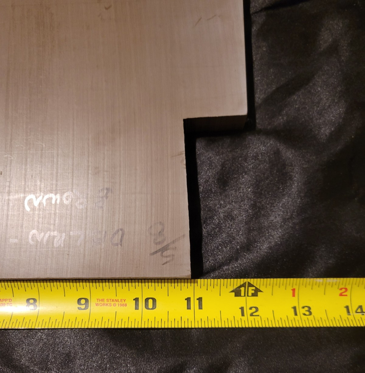 Delrin AF 5/8 x 8 3/4 x 12″ ( .625 x 8.750 x 12.000) INV#X-106