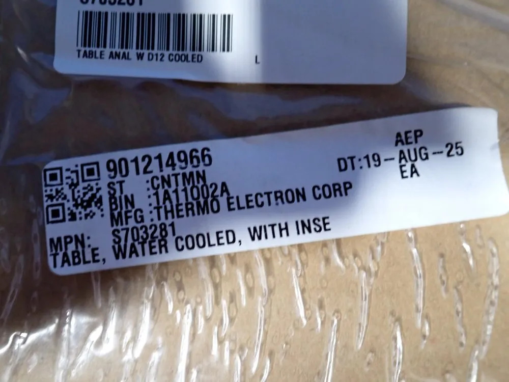 THERMO FISHER 8703281 OPTICAL EMISSION SPECTROMETER 03260220143