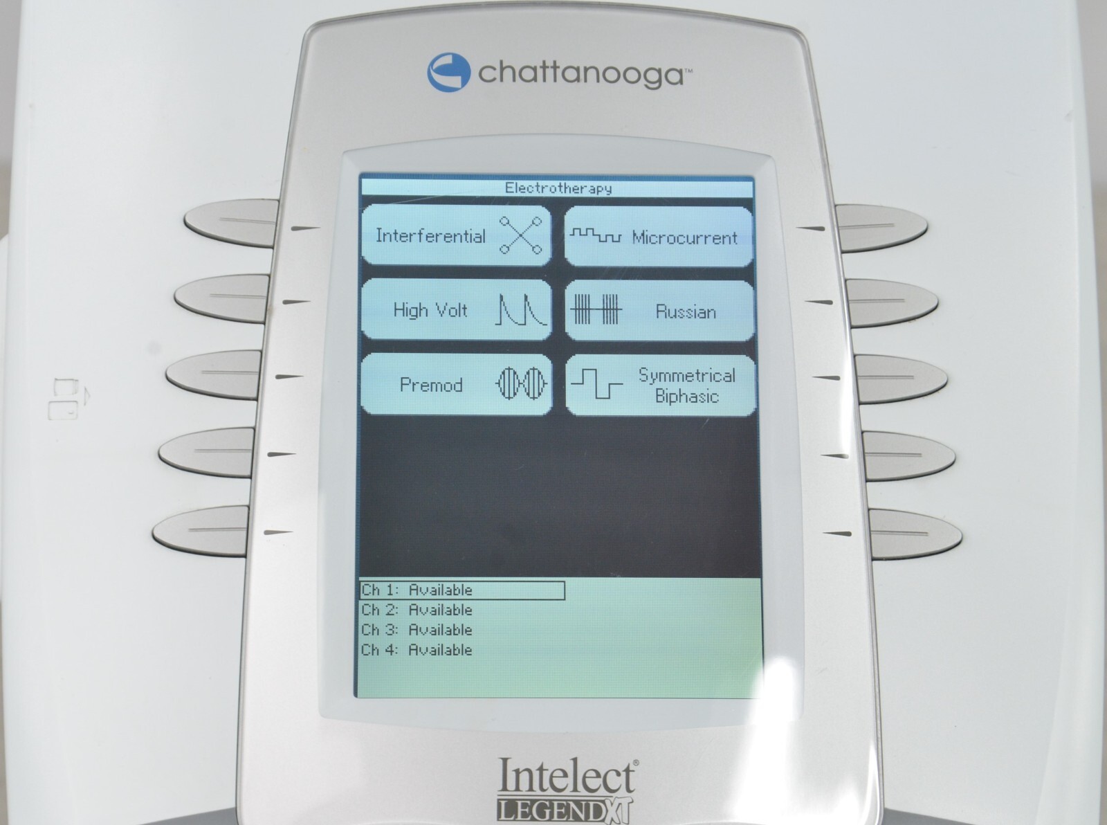 Chattanooga Intelect Legend XT 2763 Unit 4-Channel W/ Module 2781 & Rolling Cart