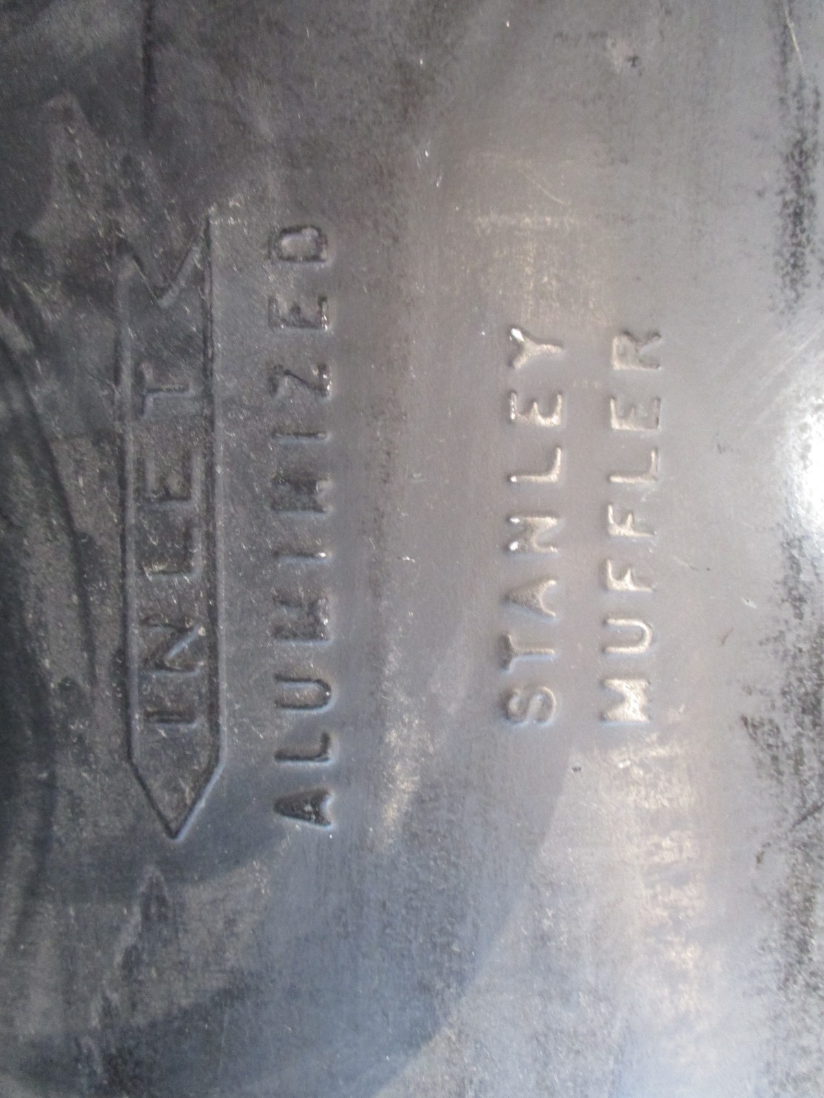 CASE 480, 580, 470, 570, STANLEY MUFFLER, CA-18, (NOS, USA MADE) #G148G & G188D