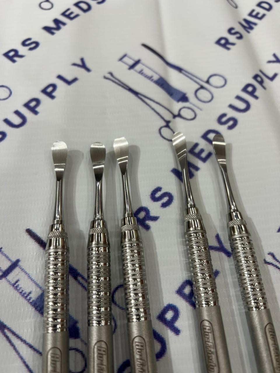 Hu-Friedy # 9 Periosteal Elevators Molt Double End Lot of 5 PCS