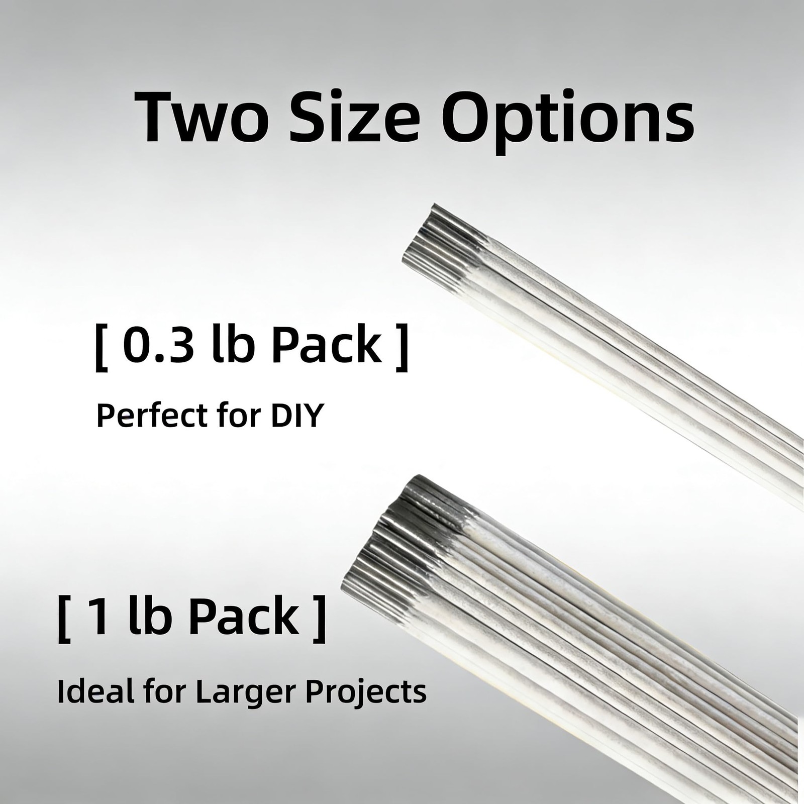 E4043 Aluminum Welding Rods, 1/8″ X 14″ â€“ Stick Electrodes for Aluminum Repair