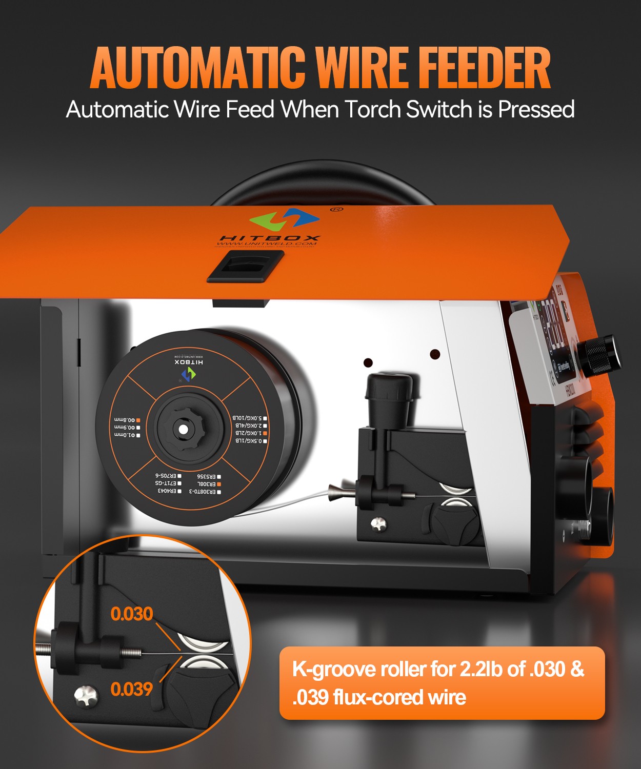 HBM200 3IN1 HITBOX 110V 200A MIG Welder ARC LIFT TIG MIG Gasless Welding Machine