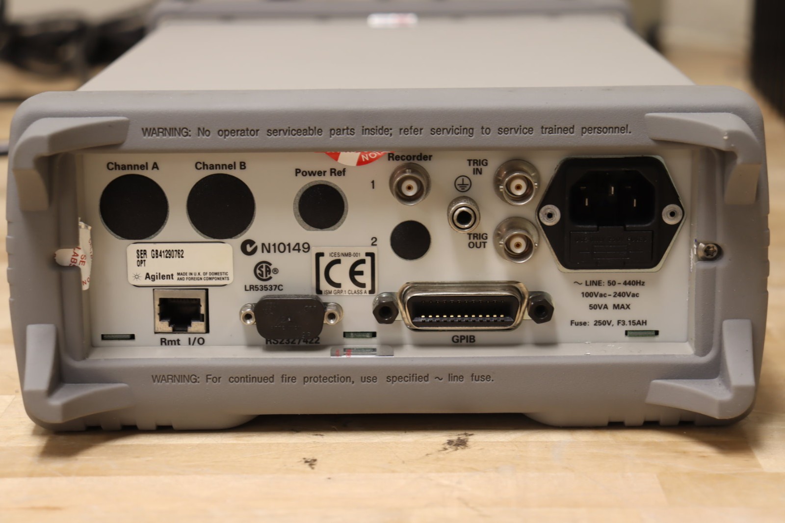 Keysight E4416A EPM-P Peak/Average Power Meter w/E9288A Cable Qty Available GOOD
