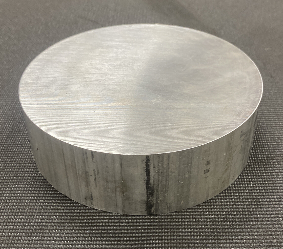 5″ Diameter 7075 – T6 Aluminum Round Bar Stock 5″ x 1.5” Length