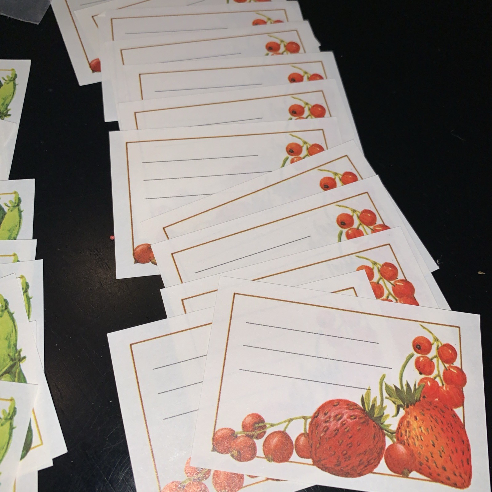 96 Pcs Canning Jars Labels Food Jar for Kitchen Jam Jelly Containers vtg Current